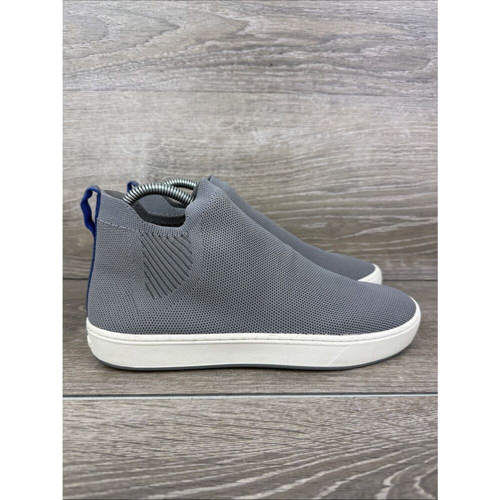 L.L. Bean Eco Bay Knit Women’s Sz 8M Gray Knit Pull On Chelsea Ankle Boots
